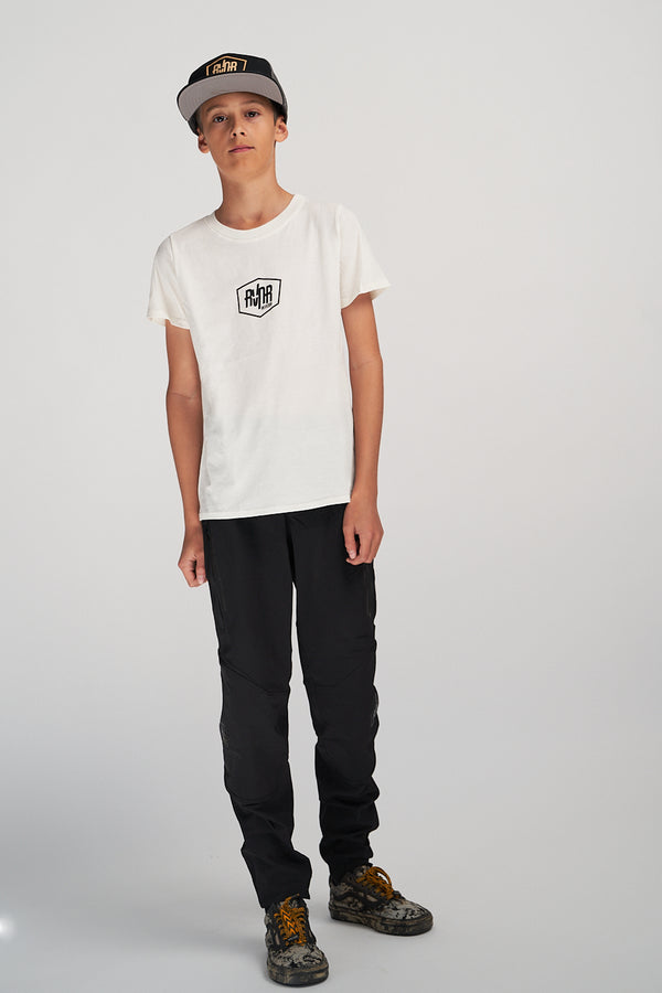 Youth RVNR Badge Logo Tee Natural