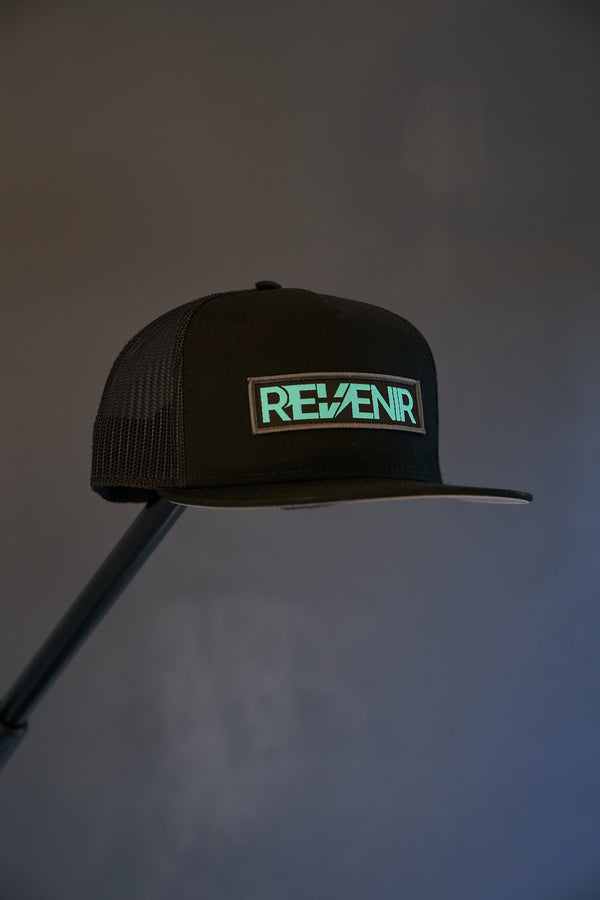 BlockFly Turquoise Trucker