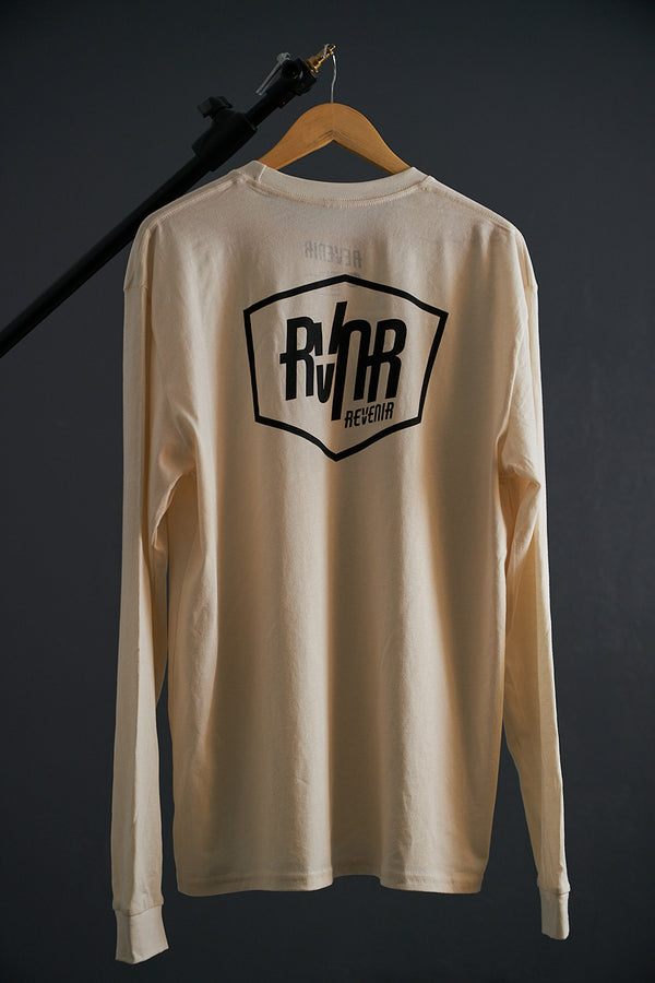 RVNR Badge Logo Tee LS Natural